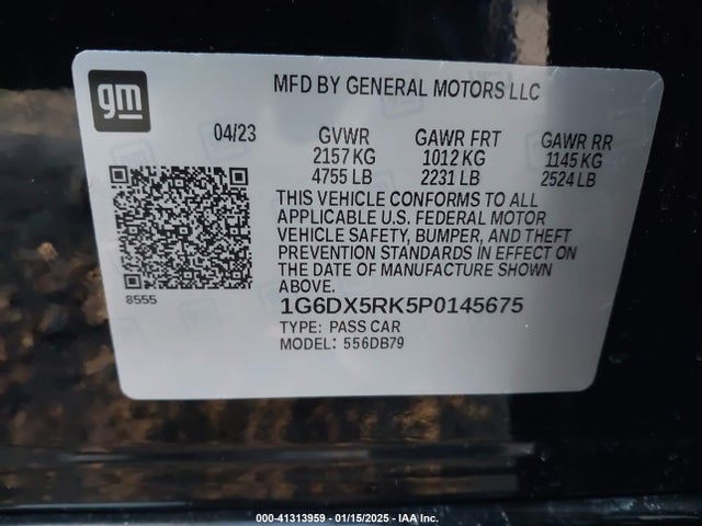 2023 CADILLAC CT5 1G6DX5RK5P0145675 Photo 8