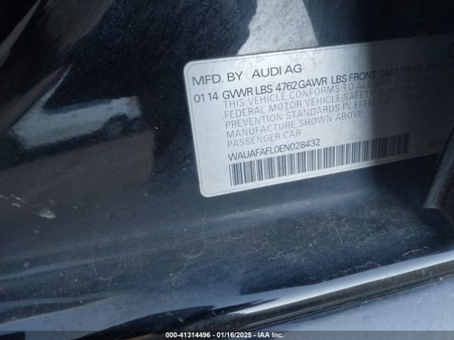 WAUAFAFL0EN028432 Audi A4 2.0t Premium