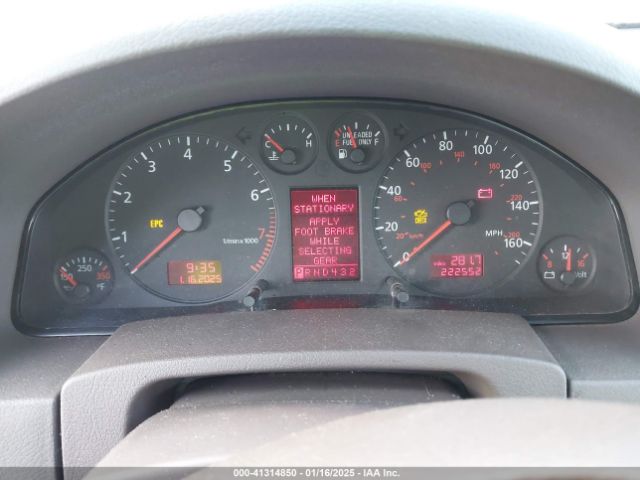 2000 AUDI A6 WAUZL54B4YN013868 Photo 6