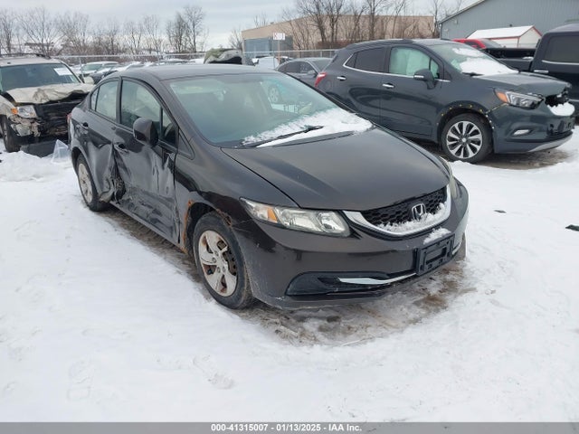 41315007 :رقم المزاد ، 19XFB2F57DE017071 vin ، 2013 Honda Civic Lx مزاد بيع