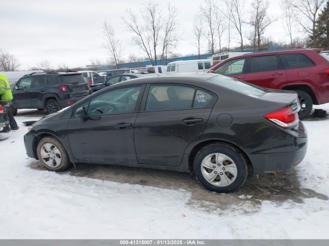 41315007 :رقم المزاد ، 19XFB2F57DE017071 vin ، 2013 Honda Civic Lx مزاد بيع