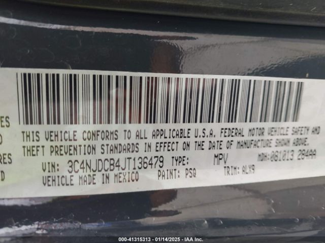 3C4NJDCB4JT136479 Jeep Compass Limited 4x4