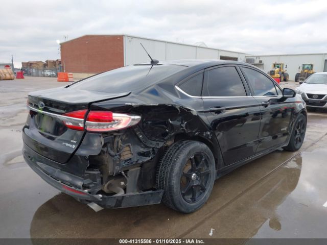 3FA6P0LU3HR233781 Ford Fusion Hybrid Se
