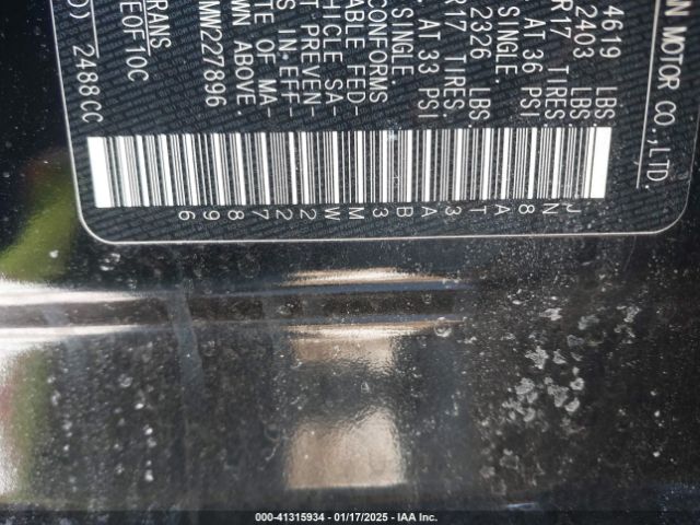 JN8AT3AB3MW227896 Nissan Rogue S Intelligent Awd