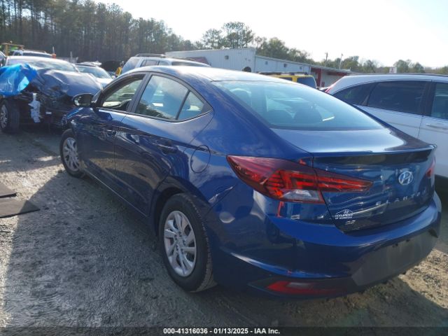 5NPD74LF6KH465344 Hyundai ELANTRA SE