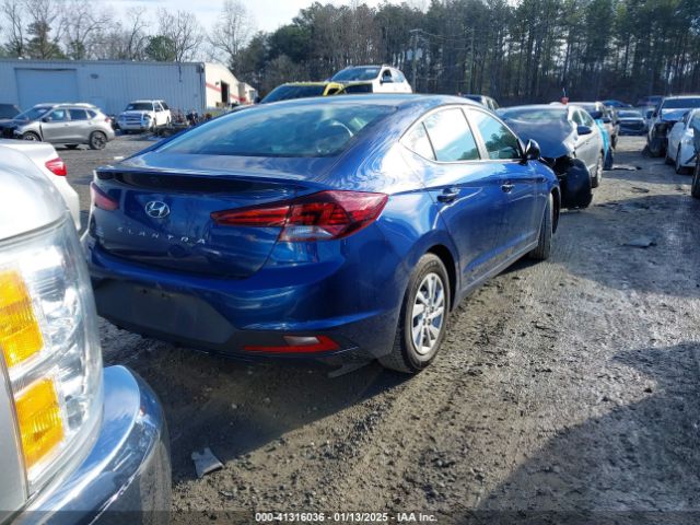 5NPD74LF6KH465344 Hyundai ELANTRA SE