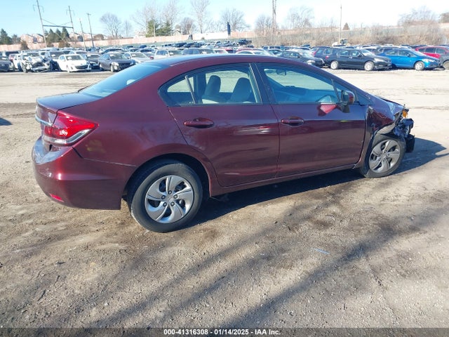 Honda Civic Lx 2015 19XFB2F54FE270531 Image 4