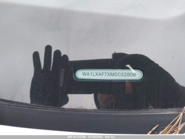WA1LXAF7XMD032806 Audi Q7 Premium Plus 55 Tfsi Quattro Tiptronic