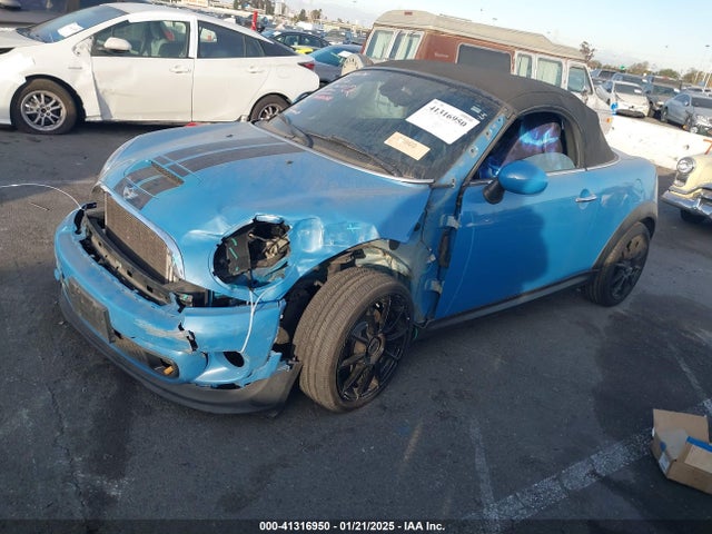 2013 MINI ROADSTER WMWSY3C55DT594628 Photo 1
