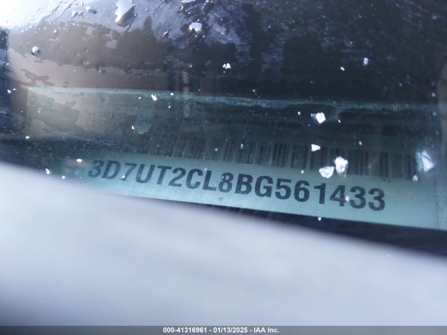 Продаж на аукціоні авто 2011 Ram Ram 2500 Slt, vin: 3D7UT2CL8BG561433, номер лоту: 41316961