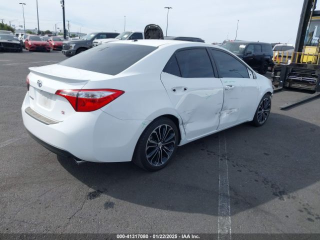 5YFBURHEXEP041167 Toyota Corolla L/le/le Pls/prm/s/s Pls