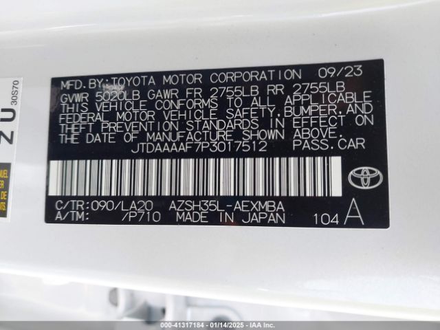 JTDAAAAF7P3017512 Toyota Crown Limited