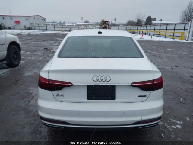 WAUEAAF45PA031765 Audi A4 Premium Plus 45 Tfsi S Line Quattro S Tronic