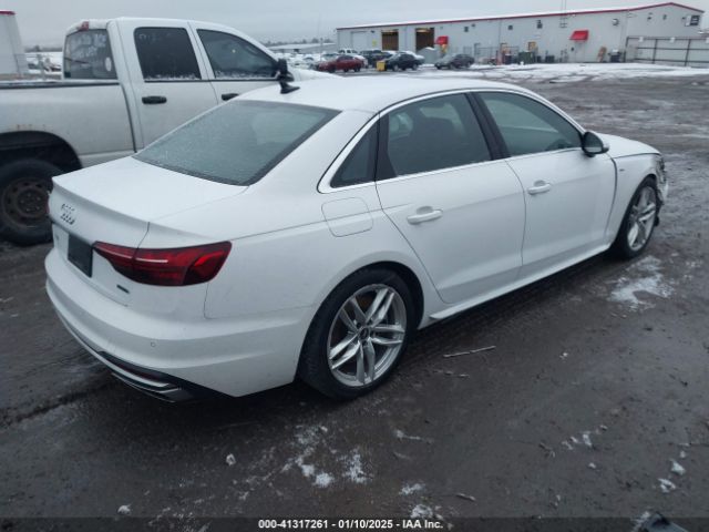 WAUEAAF45PA031765 Audi A4 Premium Plus 45 Tfsi S Line Quattro S Tronic