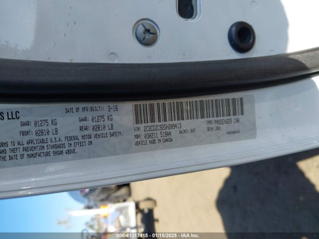 2C3CDZC92GH209413 Dodge Challenger Srt Hellcat