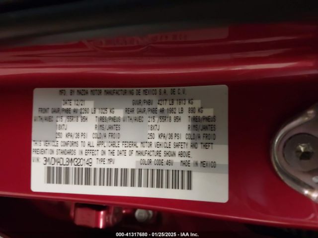 3MVDMADL8MM320149 Mazda Cx-30 Premium