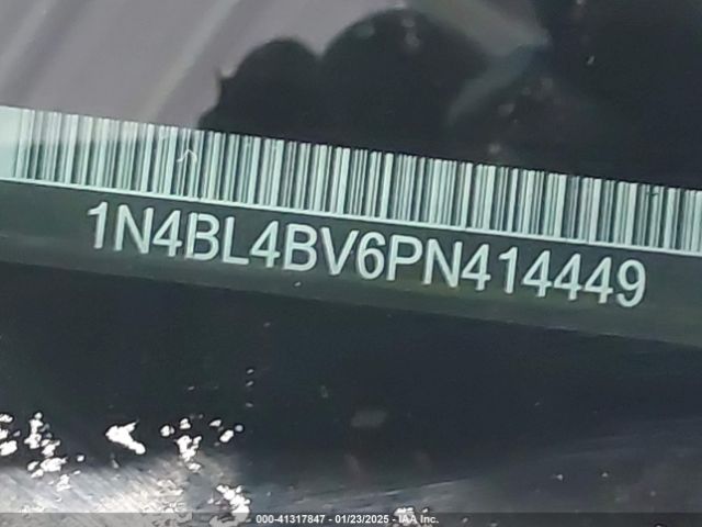 1N4BL4BV6PN414449 Nissan Altima