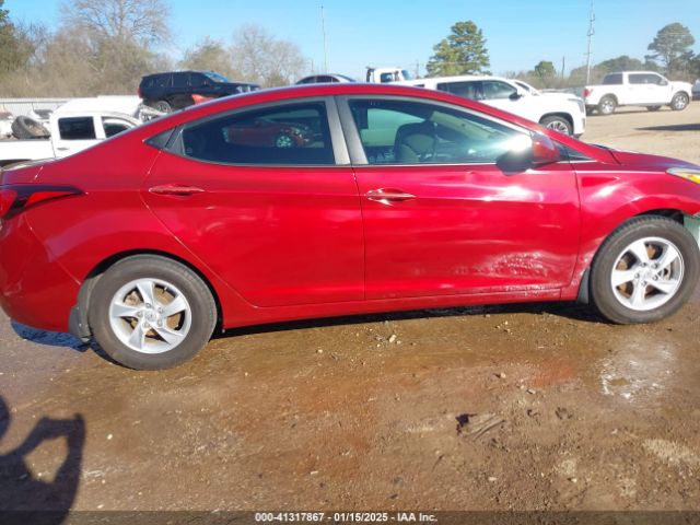 5NPDH4AE1EH490177 Hyundai ELANTRA SE