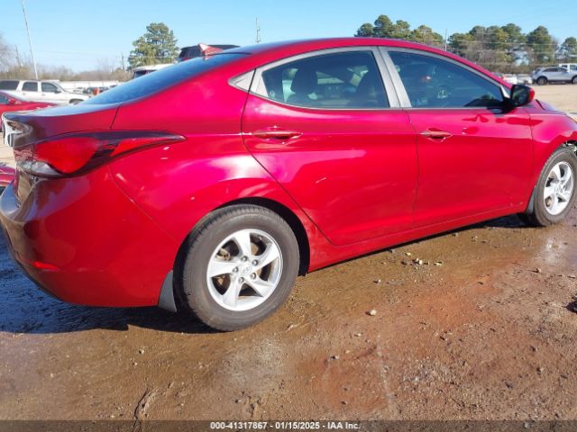 5NPDH4AE1EH490177 Hyundai ELANTRA SE