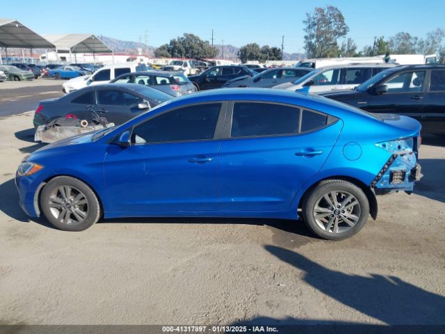 5NPD84LFXJH328659 Hyundai ELANTRA SEL
