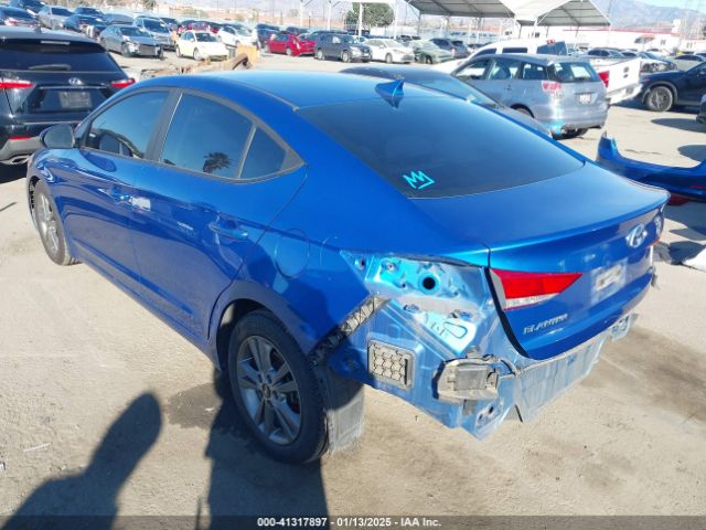 5NPD84LFXJH328659 Hyundai ELANTRA SEL