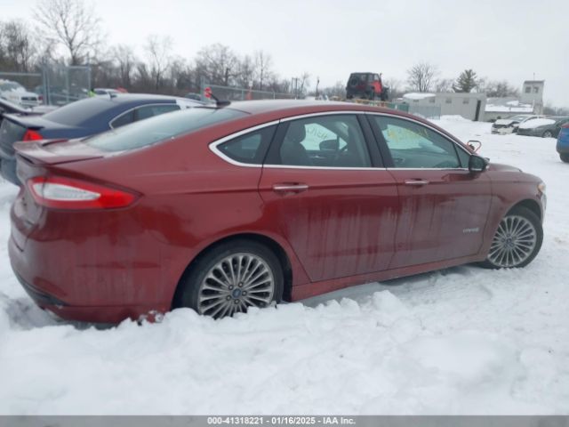3FA6P0RU3ER201058 Ford Fusion Hybrid Titanium