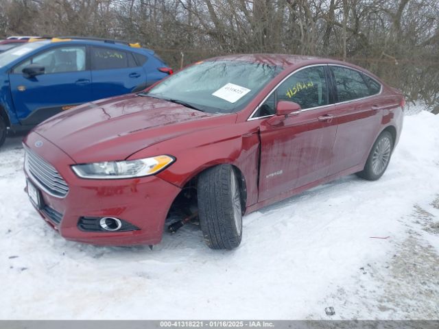 3FA6P0RU3ER201058 Ford Fusion Hybrid Titanium