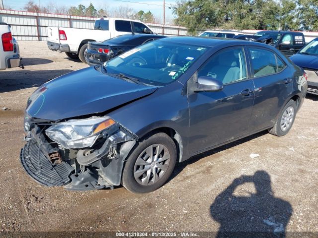 5YFBURHE8GP382747 Toyota COROLLA L