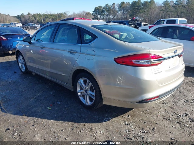 Ford Fusion Hybrid S 2018 3FA6P0UU8JR271589 Image 3