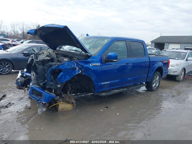 Ford F-150 Lariat 2018 1FTFW1E13JFD82409 Image 2