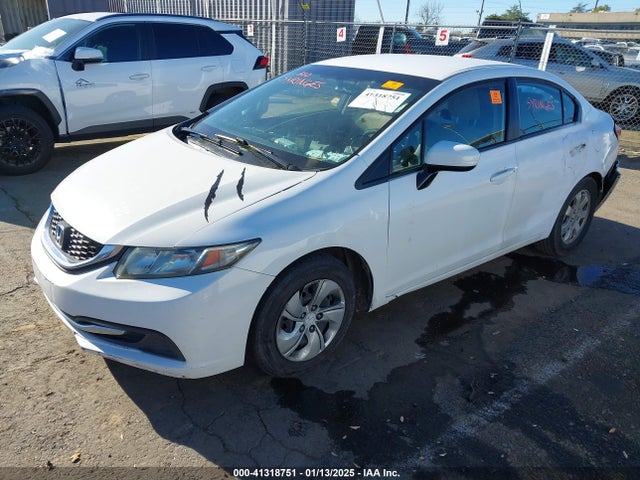 Honda Civic Lx 2015 19XFB2F50FE205935 Image 2