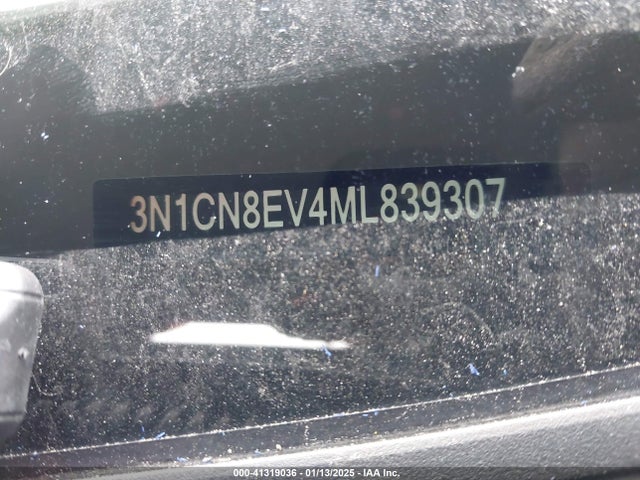 Nissan Versa Sv Xtronic Cvt 2021 3N1CN8EV4ML839307 Image 9
