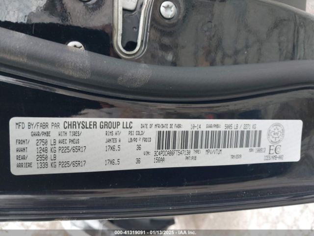 3C4PDCAB6FT547130 Dodge Journey Cvp/se Plus