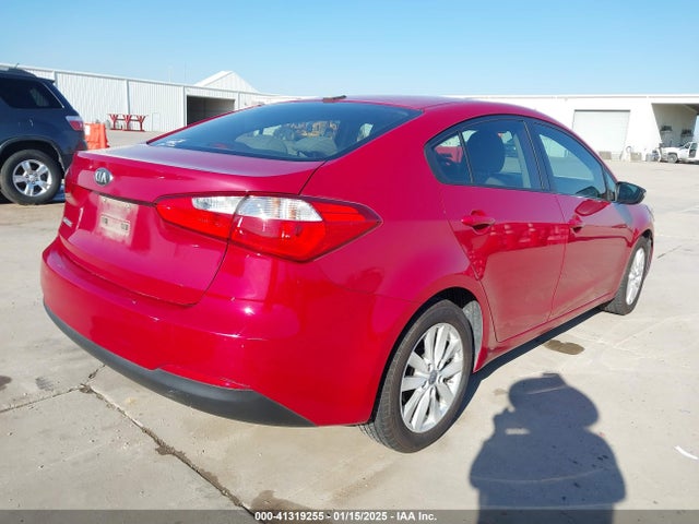 KIA FORTE LX 2014 KNAFX4A64E5087747 Image 4