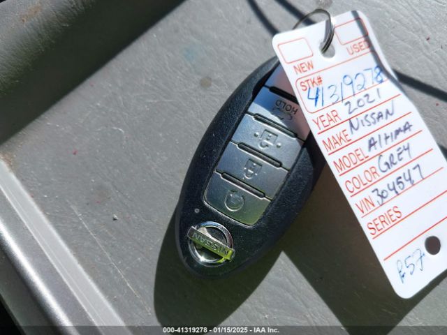 1N4BL4DV3MN304547 Nissan Altima Sv Fwd