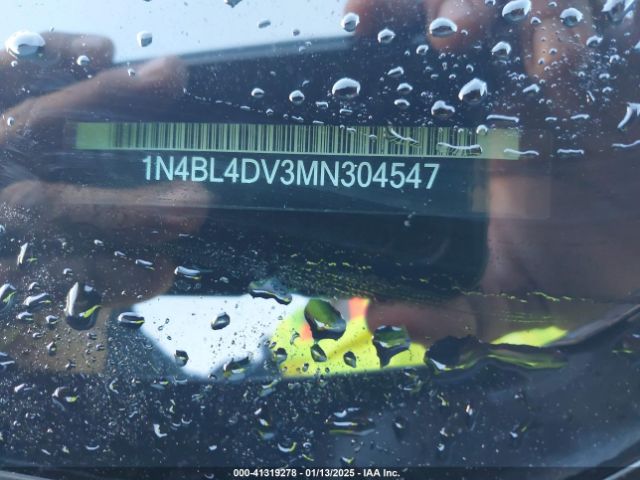 1N4BL4DV3MN304547 Nissan Altima Sv Fwd
