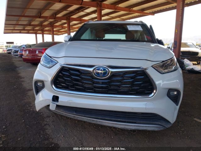 5TDEBRCH2MS054747 Toyota Highlander Hybrid Platinum