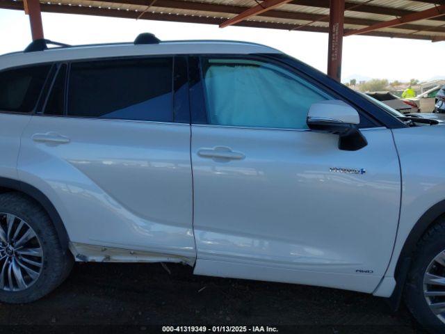 5TDEBRCH2MS054747 Toyota Highlander Hybrid Platinum
