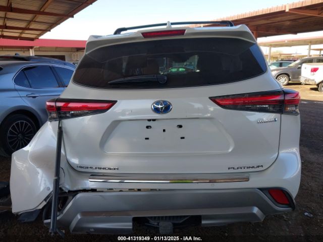 5TDEBRCH2MS054747 Toyota Highlander Hybrid Platinum