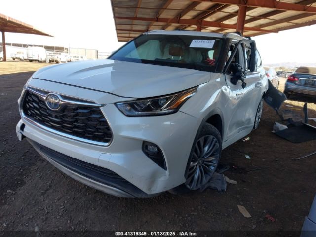 5TDEBRCH2MS054747 Toyota Highlander Hybrid Platinum
