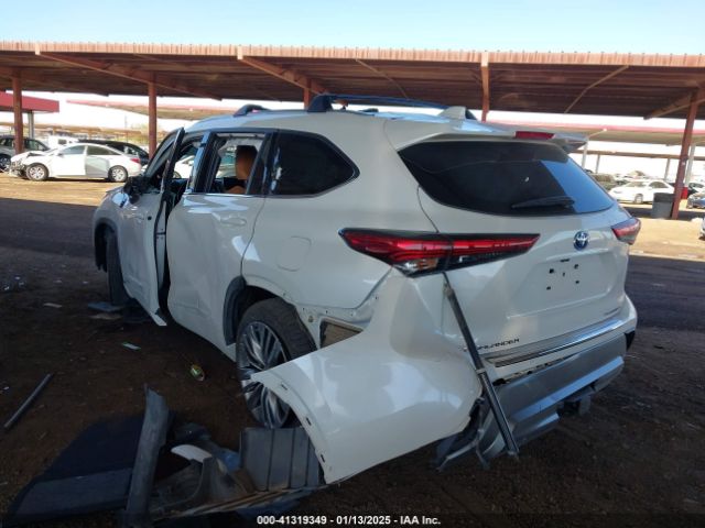 5TDEBRCH2MS054747 Toyota Highlander Hybrid Platinum