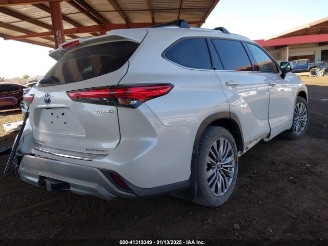 5TDEBRCH2MS054747 Toyota Highlander Hybrid Platinum