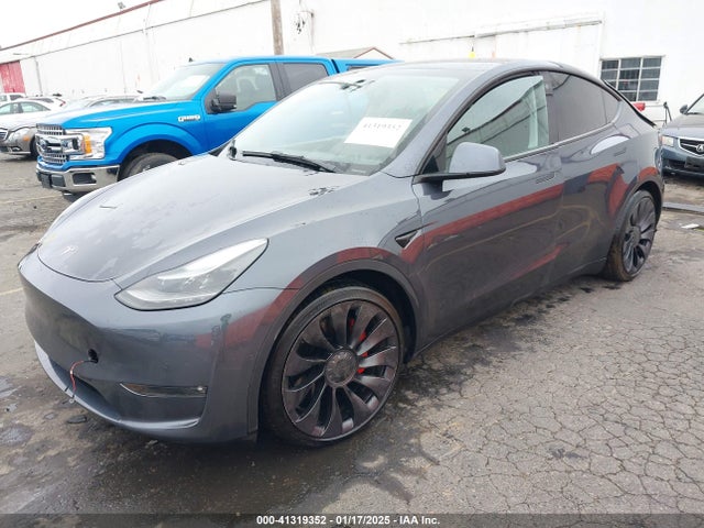 2022 TESLA MODEL Y 7SAYGDEF6NF397504 Photo 1