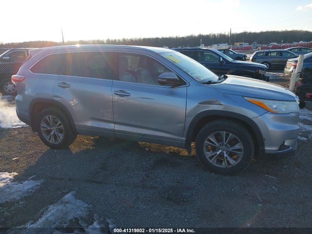 Toyota Highlander Xle V6 2014 5TDJKRFH5ES028011 Image 13