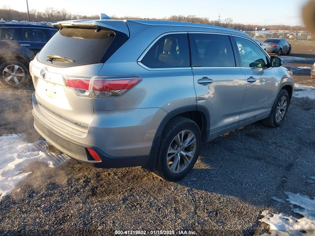 Toyota Highlander Xle V6 2014 5TDJKRFH5ES028011 Image 4