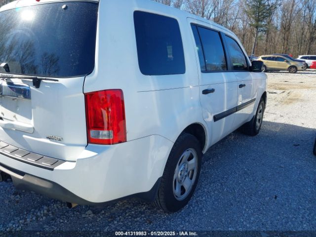 5FNYF4H22FB062220 Honda PILOT LX
