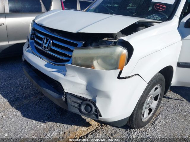 5FNYF4H22FB062220 Honda PILOT LX