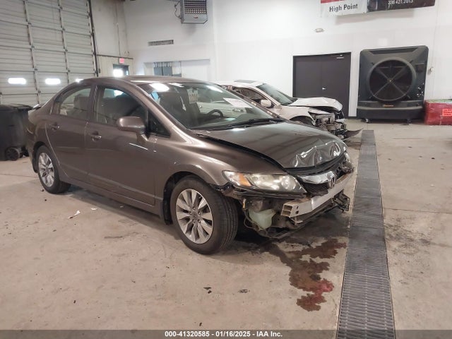 41320585 :رقم المزاد ، 19XFA1F89BE025063 vin ، 2011 Honda Civic Ex مزاد بيع