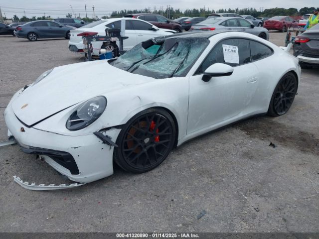 2021 PORSCHE 911 WP0AA2A95MS206533 Photo 1
