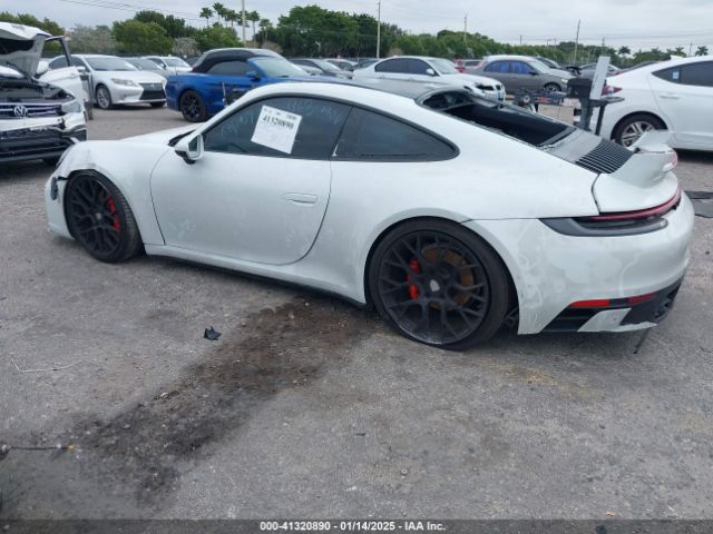 2021 PORSCHE 911 WP0AA2A95MS206533 Photo 2